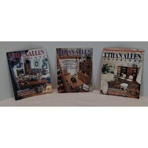 VTG 1988 Ethan Allen Interiors Sales Events Catalogs Spring, Summer & Winter GUC